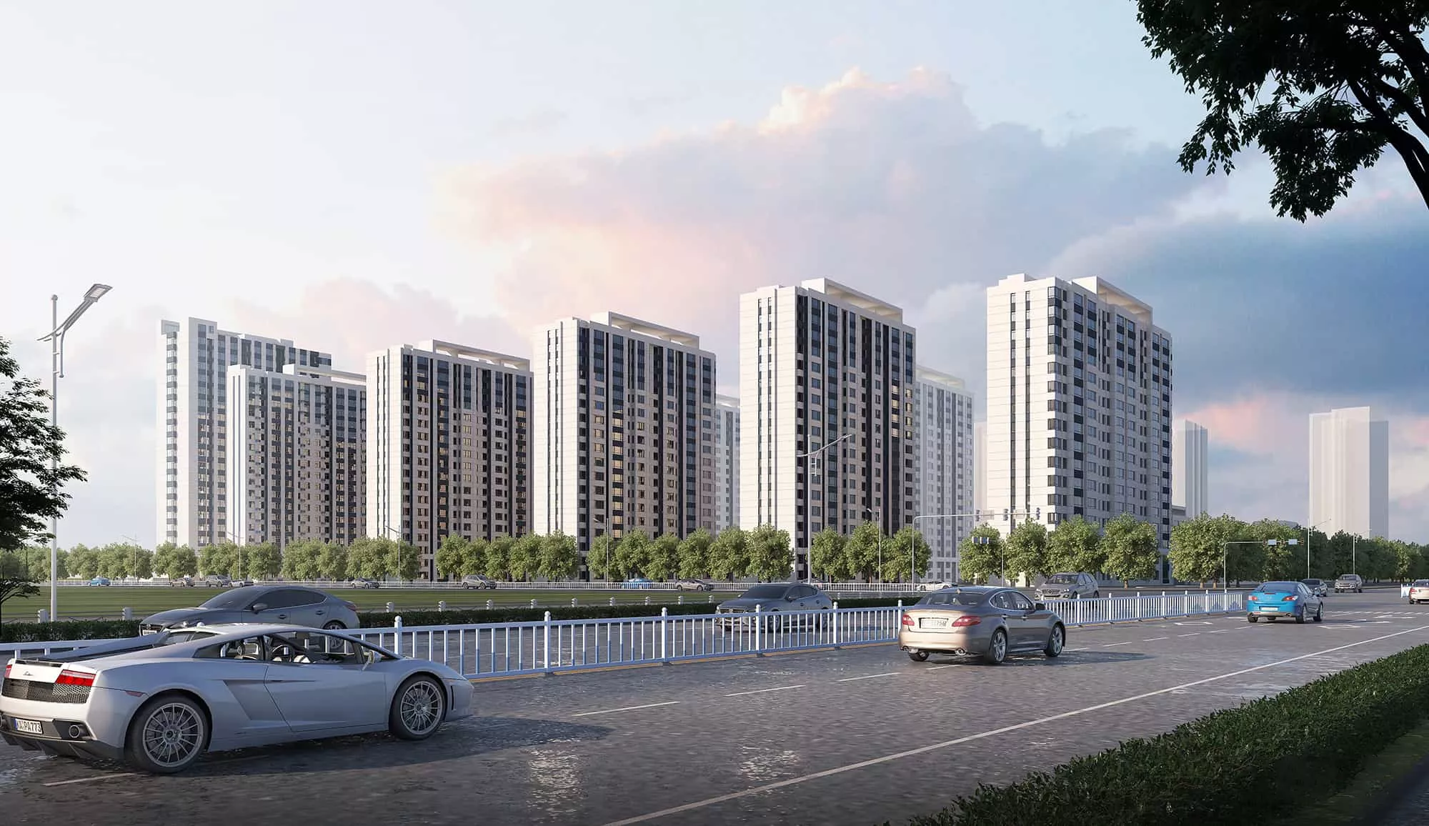 廊坊市新城盺樾大区机械停车位设备买卖安装工程